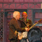 Sammy Shelor is Satan (not really) - Steve Martin with Sammy prior to the taping of The Late Show (11/110/11)