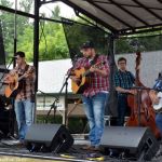 The Blankenships at the 2015 Charlotte Bluegrass Festival - photo © Bill Warren