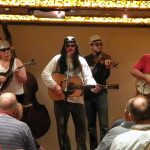 Carolina Road in costume on the First Quality Bluegrass Cruise (11/1/12) - photo by Julie King