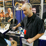 Paul Beard at IBMA 2011 - photo © Dean Hoffmeyer