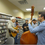 The Del McCoury Band rehearsing at WFPK in Louisville (1/10/14)