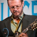 Jason Burleson with Blue Highway at the 2015 Delaware Valley Bluegrass Festival - photo by Frank Baker