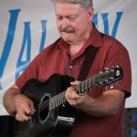 Tim Stafford with Blue Highway at the 2015 Delaware Valley Bluegrass Festival - photo by Frank Baker