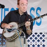 Mark Delaney with Danny Paisley & The Southern Grass at the 2015 Delaware Valley Bluegrass Festival - photo by Frank Baker