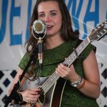 Sierra Hull at the 2015 Delaware Valey Bluegrass Festival - photo by Frank Baker