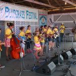Kids Academy at the 2015 Delaware Valey Bluegrass Festival - photo by Frank Baker