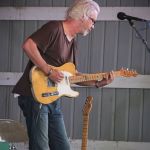 Sam Broussard with Steve Riley & the Mamou Playboys at the 2015 Delaware Valey Bluegrass Festival - photo by Frank Baker