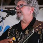 Tony Sume with Tater Patch at the 2015 Delaware Valey Bluegrass Festival - photo by Frank Baker