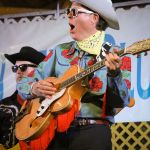 Wendell Mercantile with Red Knuckles & the Trailblazers at the 2015 Delaware Valley Bluegrass Festival - photo by Frank Baker
