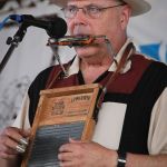 David Holt at the 2015 Delaware Valley Bluegrass Festival - photo by Frank Baker