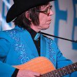 Kenny Vaughan with Marty Stuart & the Fabulous Superlatives at the 2015 Delaware Valley Bluegrass Festival - photo by Frank Baker