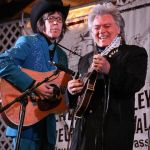 Kenny Vaughan and Marty Stuart at the 2015 Delaware Valley Bluegrass Festival - photo by Frank Baker