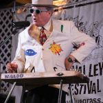 Waldo Otto with Red Knuckles & the Trailblazers at the 2015 Delaware Valley Bluegrass Festival - photo by Frank Baker