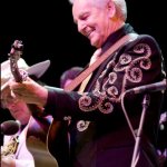 Bobby Osborne and Del McCoury at DelFest 2013 - photo © G. Milo Farineau