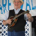 Mike Compton at the 2016 Delaware Valley Bluegrass Festival - photo by Frank Baker