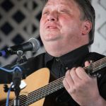 Uwe Kruger at the 2016 Delaware Valley Bluegrass Festival - photo by Frank Baker