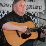 Uwe Kruger at the 2016 Delaware Valley Bluegrass Festival - photo by Frank Baker