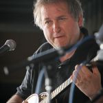 Jens Kruger at the 2016 Delaware Valley Bluegrass Festival - photo by Frank Baker