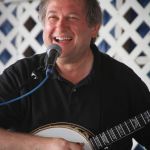 Jens Kruger at the 2016 Delaware Valley Bluegrass Festival - photo by Frank Baker