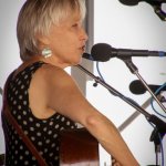 Laurie Lewis at the 2013 Delaware Valley Bluegrass Festival - photo by Frank Baker