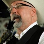 Joe Newberry with Jumpsteady Boys at the 2013 Delaware Valley Bluegrass Festival - photo by Frank Baker