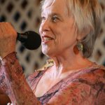 Laurie Lewis at the 2013 Delaware Valley Bluegrass Festival - photo by Frank Baker