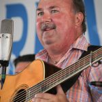 Audie Blaylock at the 2016 Delaware Valley Bluegrass Festival - photo by Frank Baker