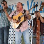 Audie Blaylock and Redline at the 2016 Delaware Valley Bluegrass Festival - photo by Frank Baker