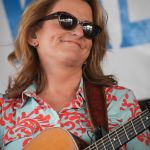 Claire Lynch at the 2016 Delaware Valley Bluegrass Festival - photo by Frank Baker