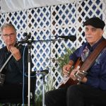 Geoff Muldaur and Jim Kweskin at the 2016 Delaware Valley Bluegrass Festival - photo by Frank Baker