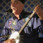 Jim Kweskin at the 2016 Delaware Valley Bluegrass Festival - photo by Frank Baker
