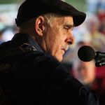 Jim Kweskin at the 2016 Delaware Valley Bluegrass Festival - photo by Frank Baker