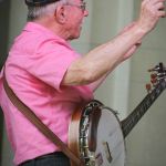 Ed Culls with Dismembered Tennesseans at the 2015 Bluegrass on the Grass Festival - photo by Frank Baker