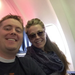 Jake and Rebekah Workman flying from Utah to Raleigh for World of Bluegrass