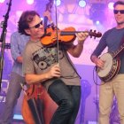Jeremy Garrett with The Infamous Stringdusters June 28 in Richmond, VA - photo by Theresa Gereaux