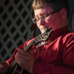 Ryan Paisley with Danny Paisley & the Southern Grass at the 2014 Delaware Valley Bluegrass Festival - photo by Frank Baker