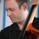 Jeremy Darrow with Detour at the 2014 Delaware Valley Bluegrass Festival - photo by Frank Baker