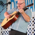 Jim Hurst at the 2014 Delaware Valley Bluegrass Festival - photo by Frank Baker