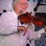 Peter Knupfer with Detour at the 2014 Delaware Valley Bluegrass Festival - photo by Frank Baker