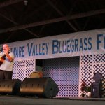 Jim Hurst at the 2014 Delaware Valley Bluegrass Festival - photo by Frank Baker