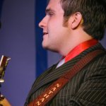 Nathan Stanley at the 2014 Delaware Valley Bluegrass Festival - photo by Frank Baker