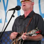 Randy Jones with Lonesome River Band at the 2014 Delaware Valley Bluegrass Festival - photo by Frank Baker
