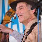 Bob Amos at the 2014 Delaware Valley Bluegrass Festival - photo by Frank Baker