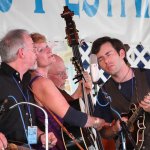 Amy Gallatin & Stillwaters at the 2014 Delaware Valley Bluegrass Festival - photo by Frank Baker