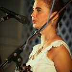 Grace Quebe at the Delaware Valley Bluegrass Festival (September 2012) photo by Frank Baker
