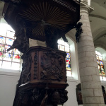 St. Catharina's Church in Belgium seen during the Po' Ramblin' Boys Back To The Mountains EuroTour 2016