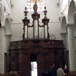 St. Catharina's Church in Belgium seen during the Po' Ramblin' Boys Back To The Mountains EuroTour 2016
