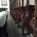 St. Catharina's Church in Belgium seen during the Po' Ramblin' Boys Back To The Mountains EuroTour 2016