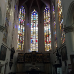 St. Catharina's Church in Belgium seen during the Po' Ramblin' Boys Back To The Mountains EuroTour 2016