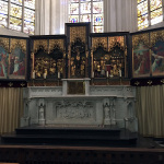 St. Catharina's Church in Belgium seen during the Po' Ramblin' Boys Back To The Mountains EuroTour 2016